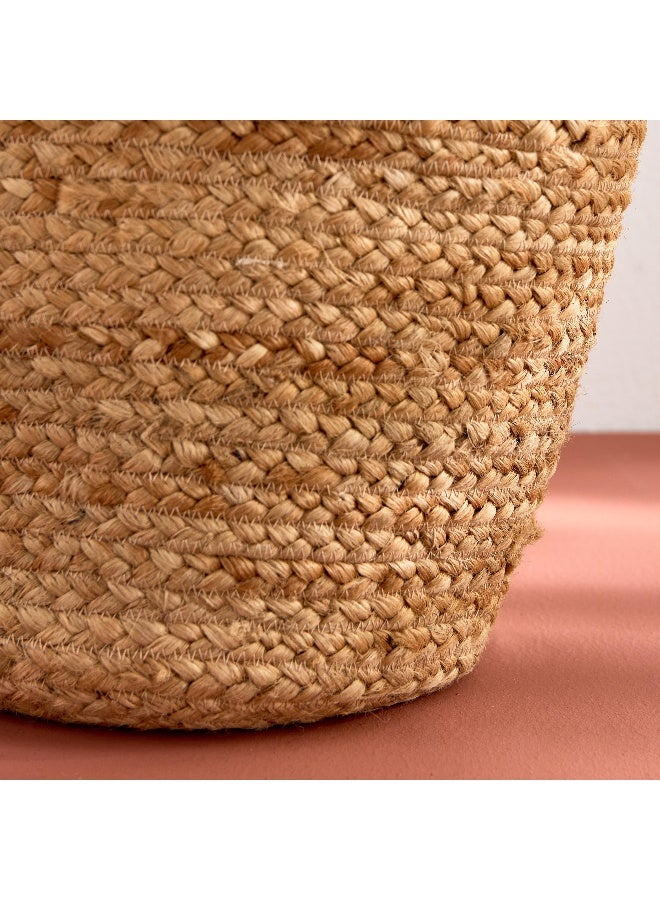 Home Box Bella Jute Mora Pot Cover with Juco Handle - 21x21x19 cm - Image 4