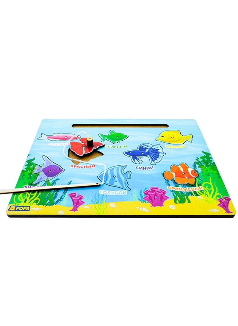 FOFA FOFA Wooden Puzzle - Fishing  - Image 4