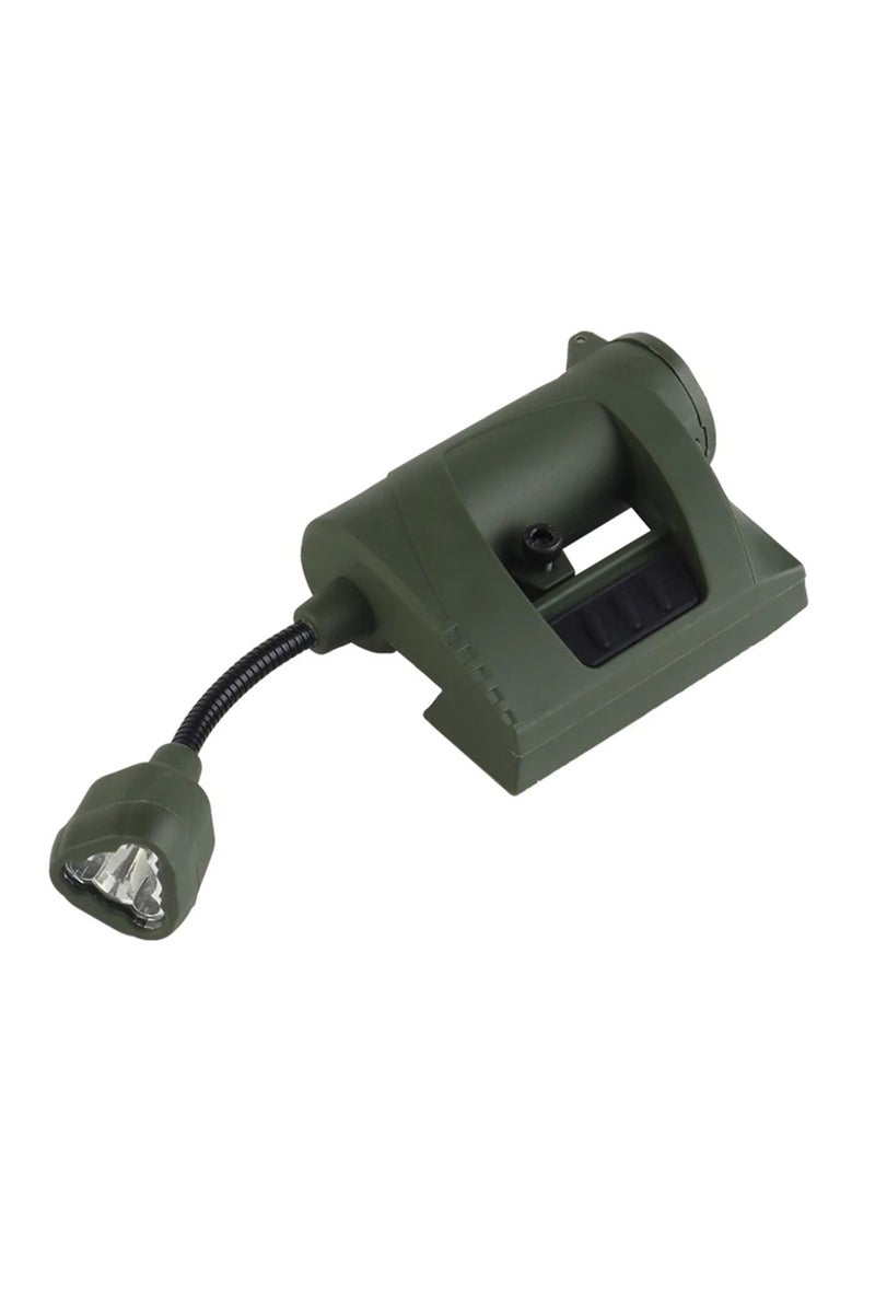 Green Tactical Helmet Light 4 Modes MPLS CHARGE LED Hunting Helmet Flashlight Outdoor Military Headl