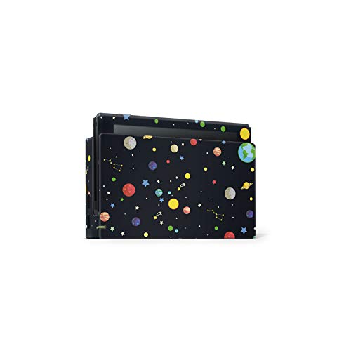 Tacky Design Galaxy Skin Compatible with Nintendo Switch Skin Wrap Cover, Planets Black Skin for Nintendo Switch Stickers, Premium Vinyl 3M Full Wrap Decal, Compatible with Joy-Con, Console, Dock - Image 5