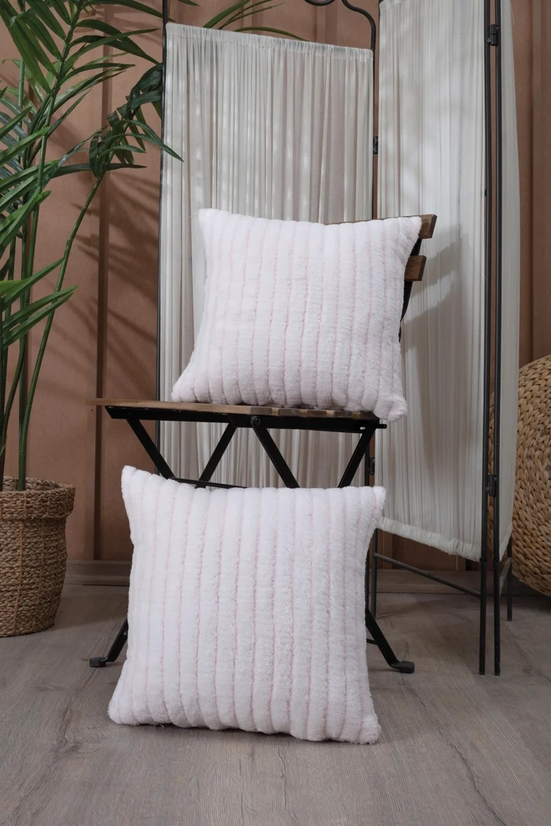 Tabu Home Dotted Pink Soft Single Throw Pillow Case 43 x 43