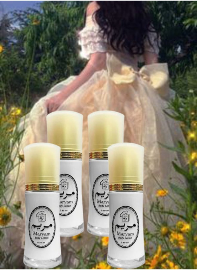 MARYAM 4 Pieces Maryam Body lotion 40ML  - Image 1