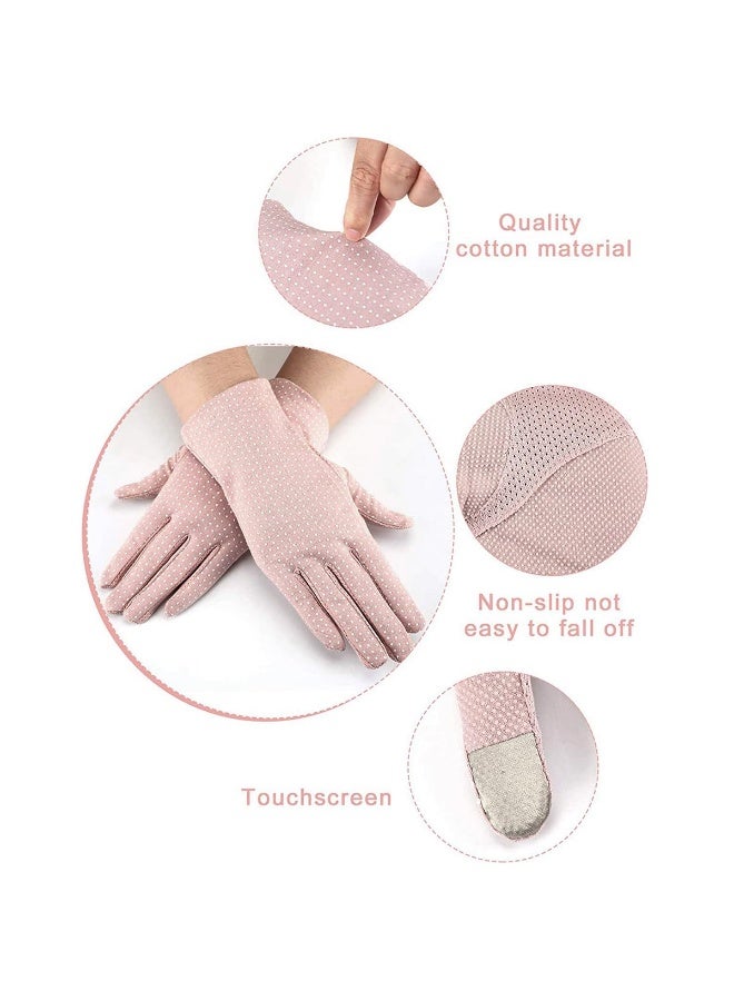 Women UV Protection Summer Gloves – Anti-Slip Silicone Touch Screen for Driving & Outdoor Sports - Image 2