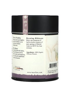 The Tao of Tea The Tao of Tea, Organic Hibiscus Herbal Tea, Caffeine free, 3.5 oz (100 g)  - Image 2