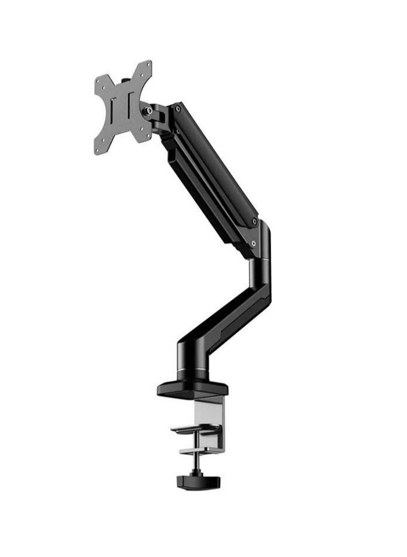FlashHawk - Full Motion Single Monitor Arm, Air Pressure Lifting, Rotatable, Tilting Monitor Desk Mount, for 13-32 Inch Monitors, Hold up to 10kg - Image 1