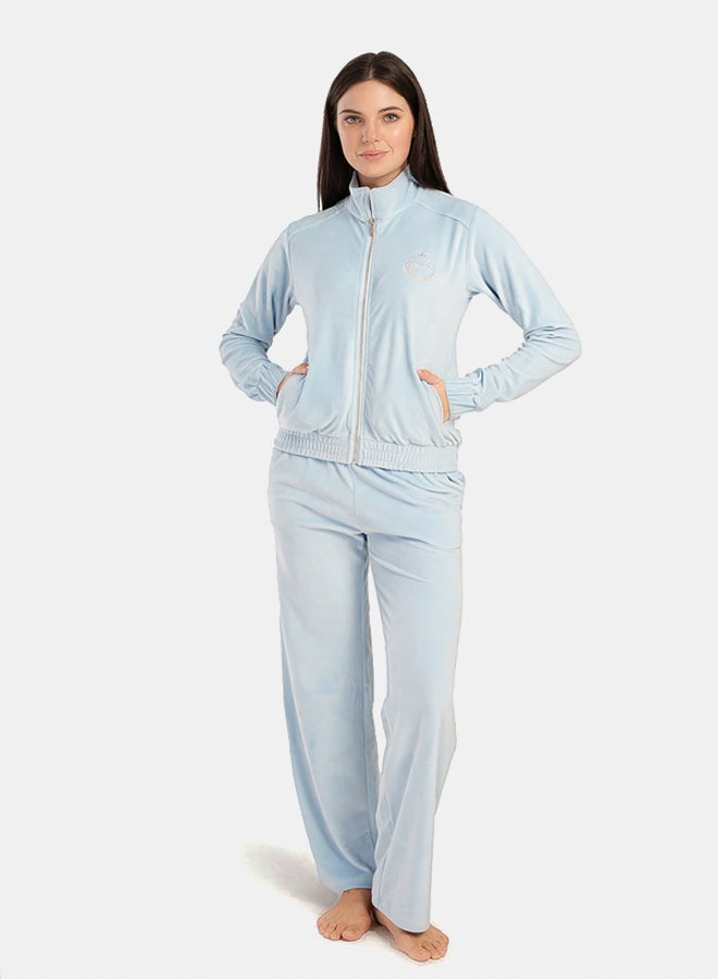 Carina Queen Embroidery Pyjama Set - Image 1