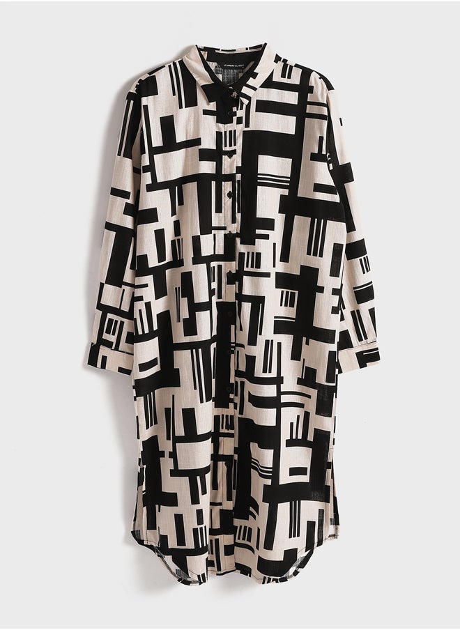 LC WAIKIKI Patterned Women's Shirt Tunic  - Image 5