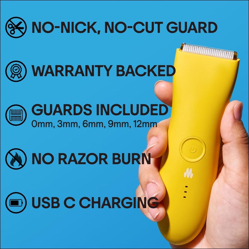 ميريديان ماكينة تشذيب ميريديان بريميوم للرجال والنساء، شحن USB-C، قفل للسفر، 6 ألوان متوفرة (Solar) - Image 2