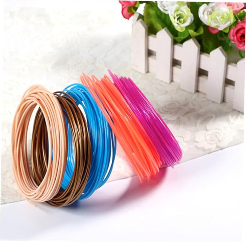 5 Meter 3D Printing Pen Filament Assortment Compatible with 3D Printer Pens - Image 3