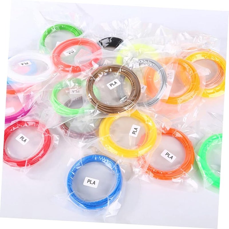 5 Meter 3D Printing Pen Filament Assortment Compatible with 3D Printer Pens - Image 2