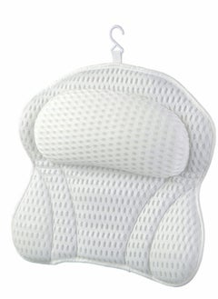 Excefore وسائد الحمام، وسائد حوض الاستحمام 4D SPA Air Mesh لحوض الاستحمام، ورأس الدش والرقبة والكتف  - Image 1