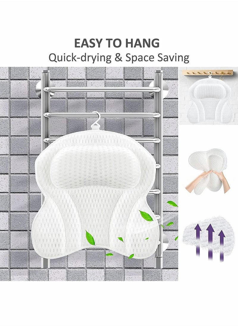 Bath Pillows, 4D SPA Air Mesh Bathtub Pillows for Tub, Shower Head Neck Shoulder - pzsku/ZDE411A0C8C2EEF43FFDAZ/45/_/1684836587/91d5b9bf-519e-4a65-bd84-557d0e357bed