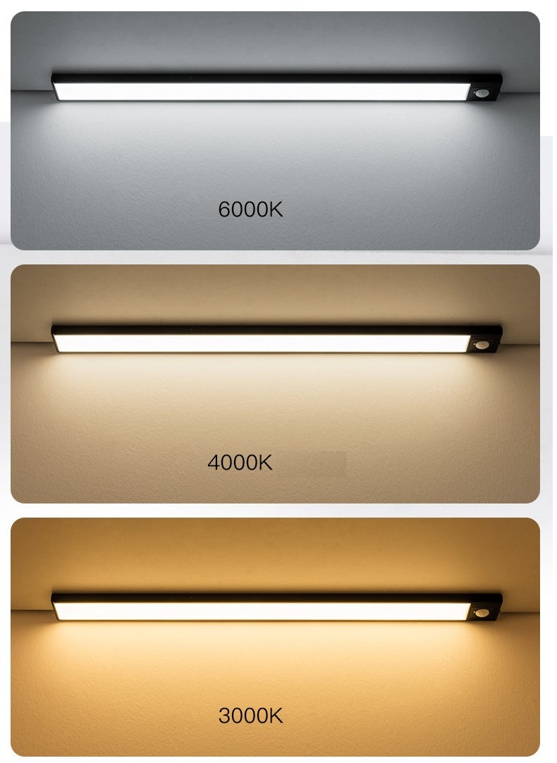 Gasin Three Color Dimming LED Rechargeable Wireless Wiring Free Body Sensor Light  - Image 1