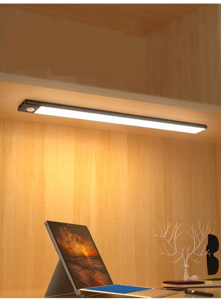 Three Color Dimming LED Rechargeable Wireless Wiring Free Body Sensor Light