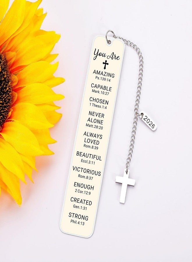 Aeonovs First Communion Gift for Girls, Easter Basket Stuffers for Girls, Catholic Baptism Gifts for Women, Bible Bookmark, Christian Bookmark for Women, Confirmation Gift - Image 5