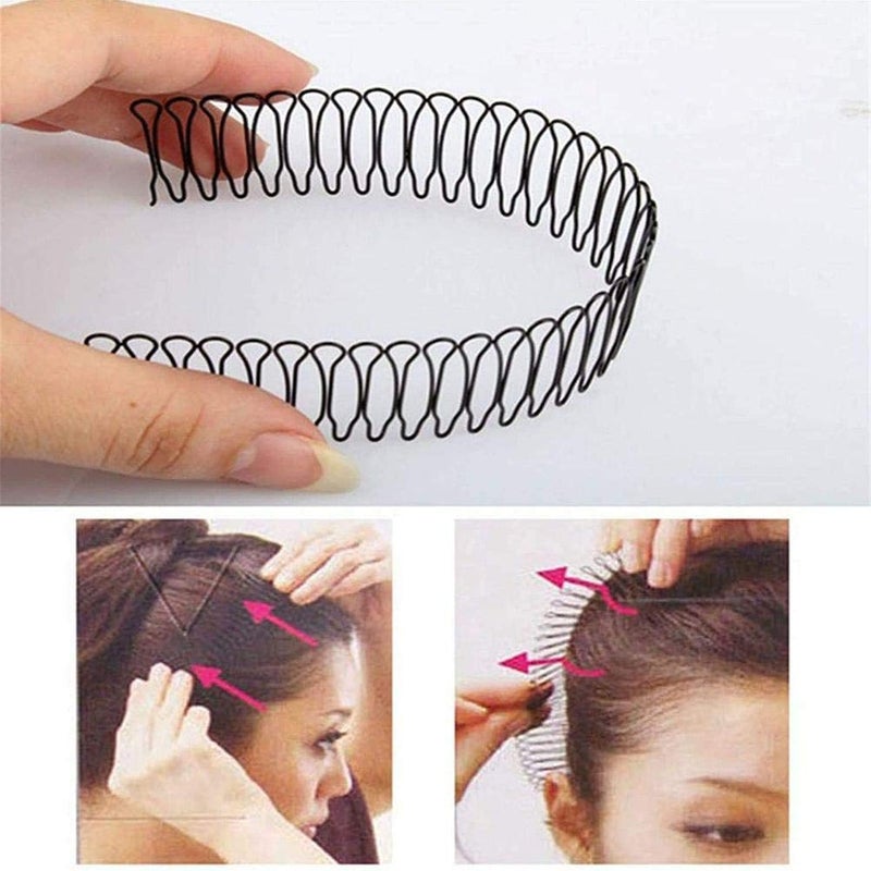 U Shape Hair Finishing Comb Pins Mini Bangs Holder Styling Tool Black 64 - Image 4