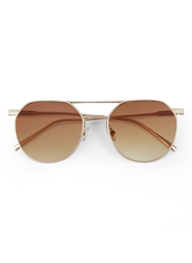 Woggles Ockhi Sacred Brown Round Sunglasses  - Image 3
