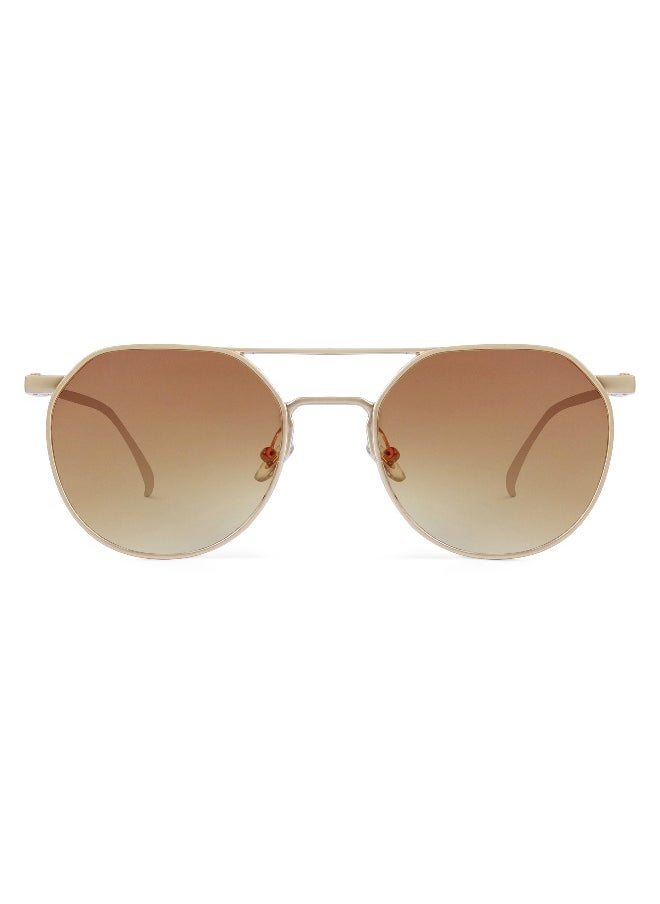 Woggles Ockhi Sacred Brown Round Sunglasses  - Image 4