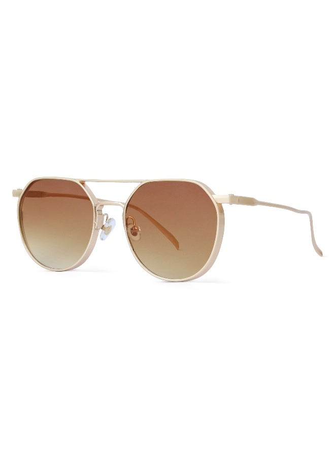 Woggles Ockhi Sacred Brown Round Sunglasses  - Image 5
