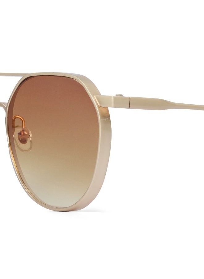 Woggles Ockhi Sacred Brown Round Sunglasses  - Image 2