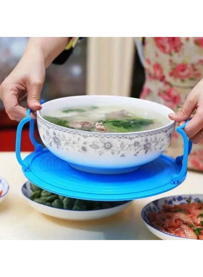Microwave Safe Multi Functional Double Layer Steaming Tray With Handles Random Color 1 Pc - Image 3