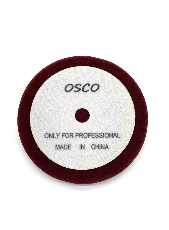 OSCO 8-Inch Brown Medium-Cut Polishing Foam Pad – Professional Foam Buffing Pad for Car Polishers, Paint Correction, Waxing, and Surface Finishing - Image 1