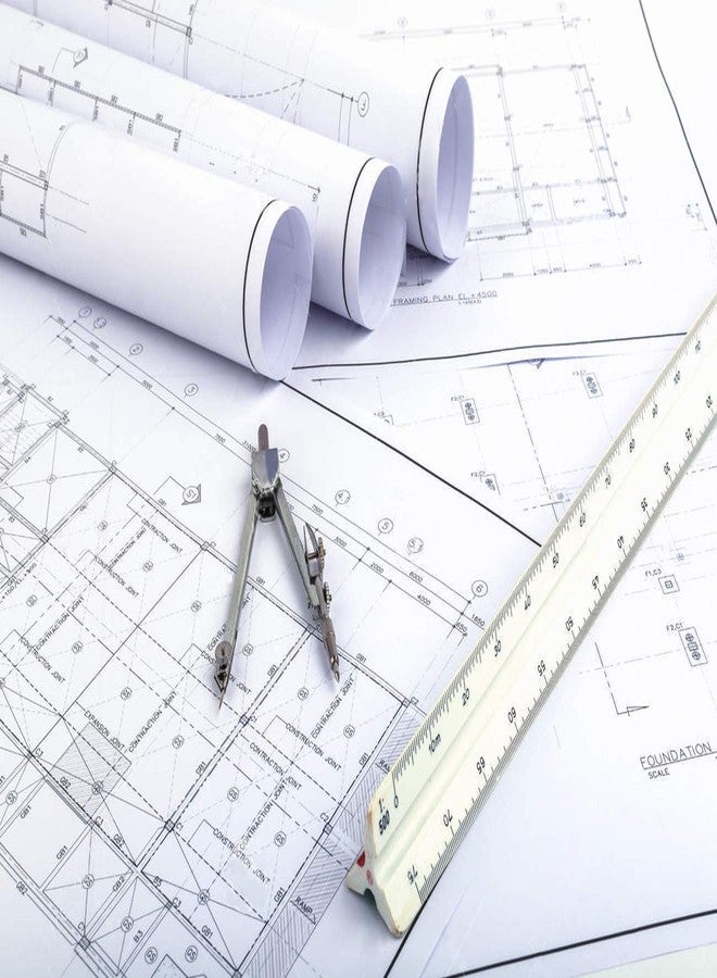 هيبو مسطرة هندسية مثلثة الشكل مقاس 12 بوصة بمقاييس 1:100، 1:200، 1:250، 1:300، 1:400، 1:500 من إنتاج YOSOGO - Image 4