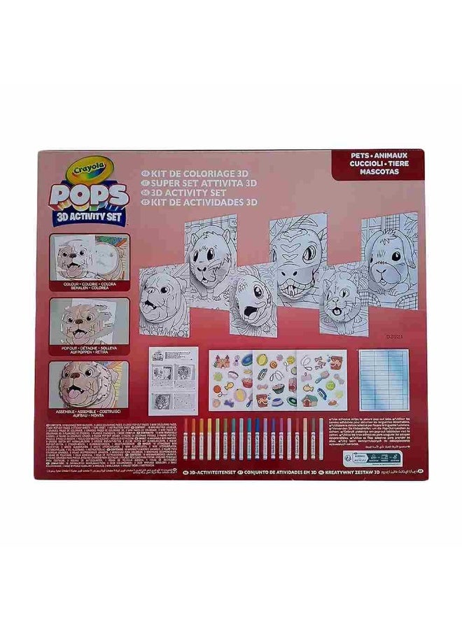 Crayola POPs 3D Pets Activity Set - Image 3