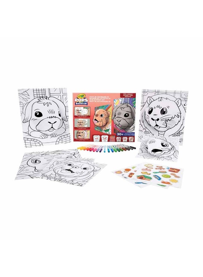 Crayola POPs 3D Pets Activity Set - Image 1