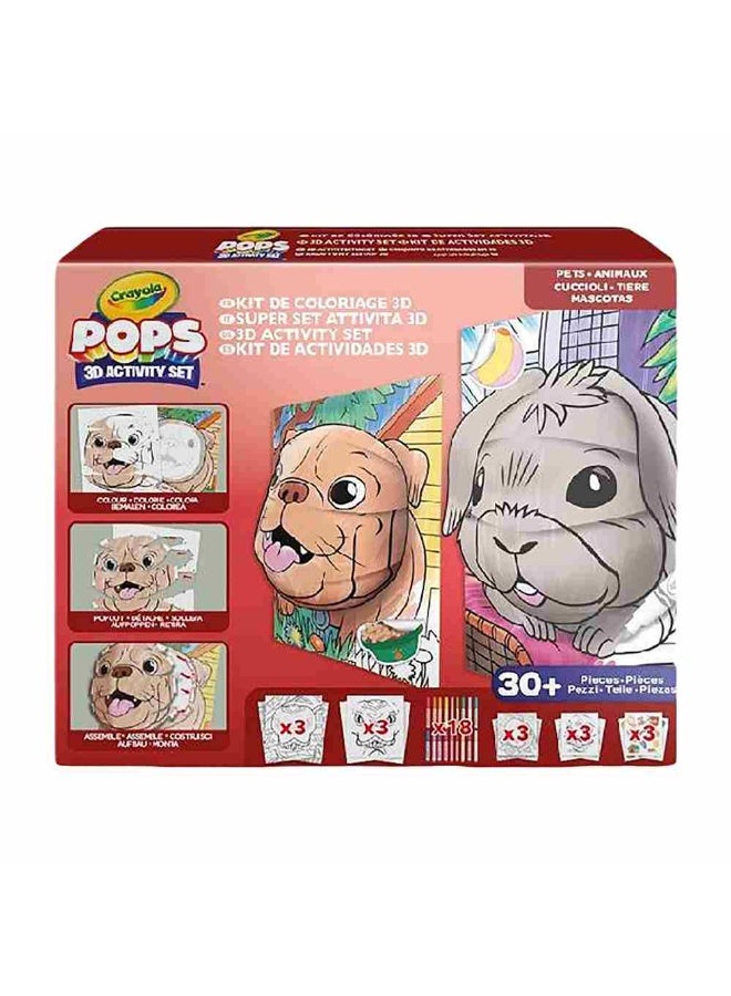 Crayola POPs 3D Pets Activity Set - Image 2