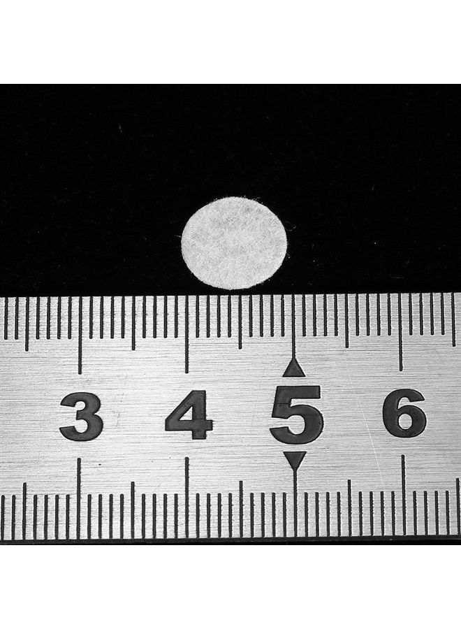 ZJchao مرشحات الميكرو ديرمابراشن، 500 قطعة بديل إسفنجة قطنية دائرية لمرشحات الميكرو ديرمابراشن لإزالة الرؤوس السوداء ماكينة التجميل (10 مم) - Image 5