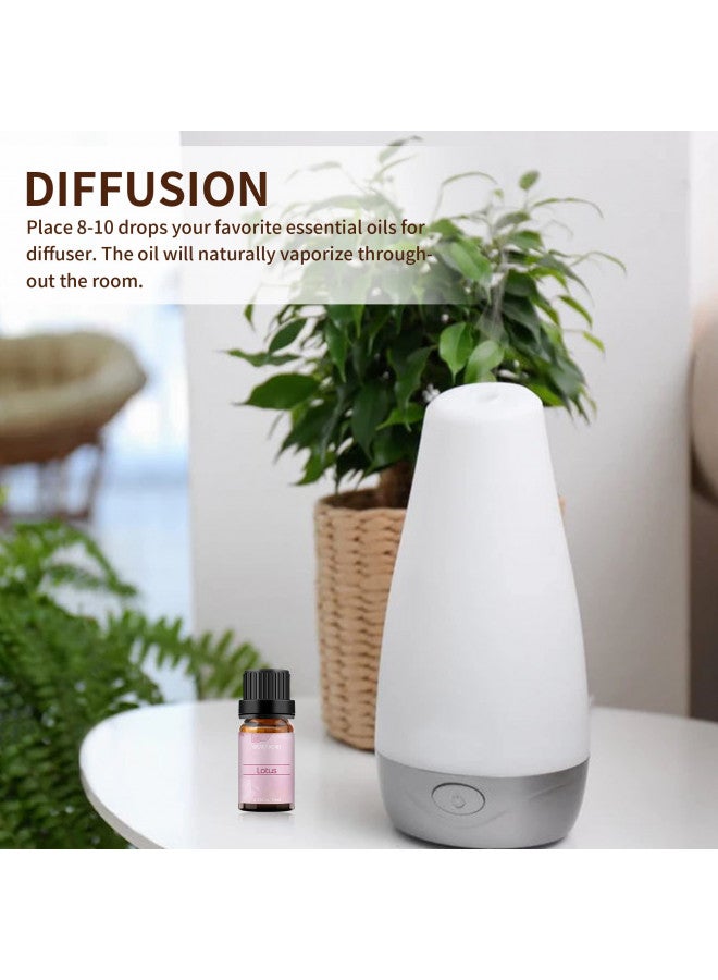 BURIBURI BURIBURI Lotus Essential Oil 100% Pure, Undiluted, Natural, Organic Aromatherapy Lotus Oils 10ML for Diffuser Soap Candle Making Home  - Image 4