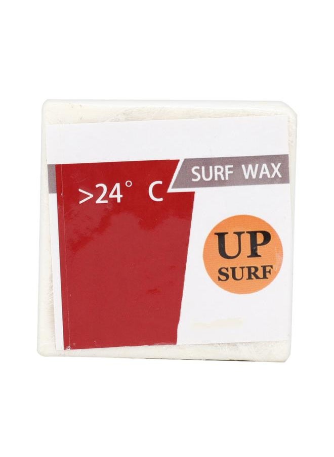 Thoraya UPSURF Square Transparent Milk White Surfing Professional Surfboard Anti slip Wax Surf Tool Accessories(Tropical Wax )  - Image 1