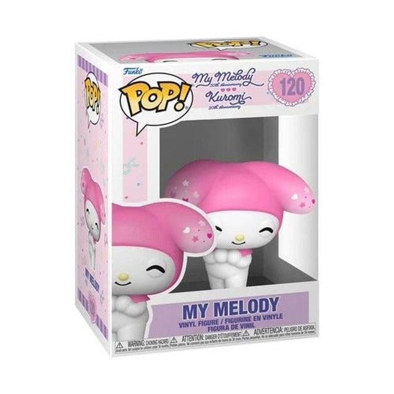 Funko POP! Sanrio Hello Kitty and Friends My Melody 50th Anniversary Kuromi 20th Anniversary My Melody Vinyl Figure (7.9 cm)