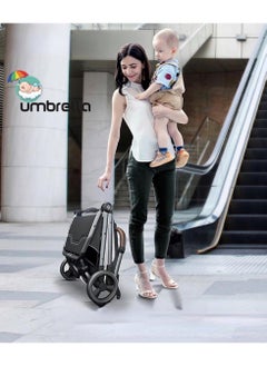 Stroller baby  Umbrella X9 luxury in two directions -black - pzsku/ZDE41B295D4FB3A87A202Z/45/_/1730286549/e14ea683-ec05-4985-9890-43b351d85830