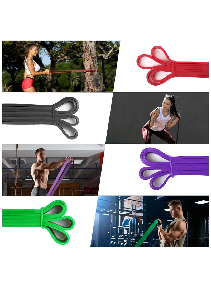 Resistance Band, Pull Up Bands, Pull Up Assistance Bands, Workout Bands, Exercise Bands, Resistance Bands Set for Legs, Working Out, Muscle Training, Physical Therapy, Shape Body, Men Women