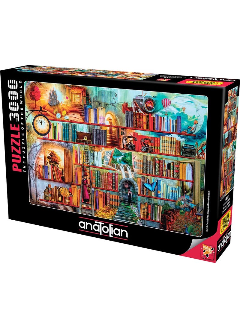 Anatolian 3000 Piece Puzzle / Mysterious Bookshelf - 4918  - Image 1