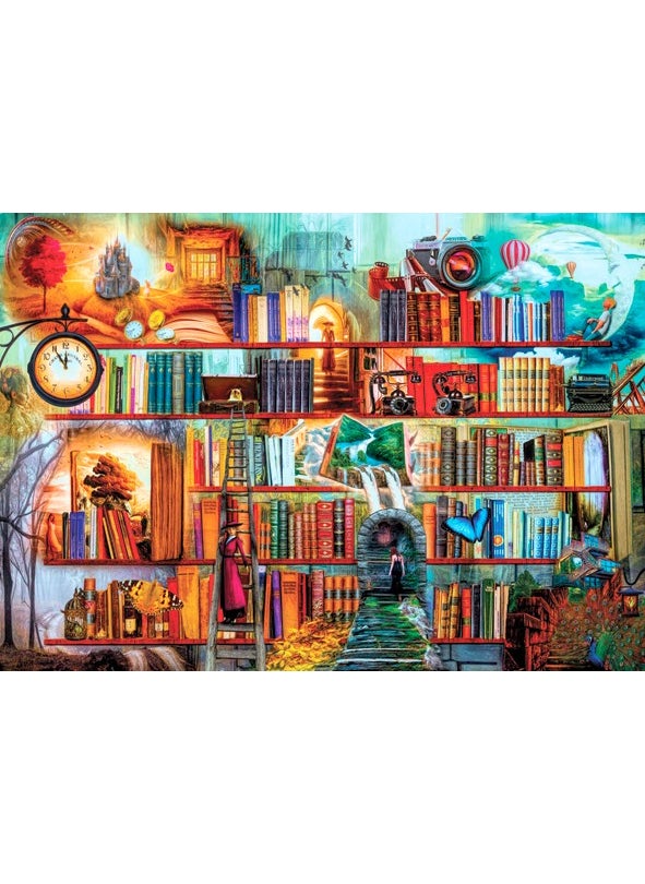 Anatolian 3000 Piece Puzzle / Mysterious Bookshelf - 4918  - Image 2