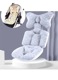XiuWoo Baby Seat Pad Liner for Stroller Baby Seat Pad Stroller Liner Universal 3D Air Mesh Breathable Car High Chair Cushion for Infant Soft Padding,Baby Carrier Pram Non Slip Cushion for Baby Kid Toddler  - Image 1