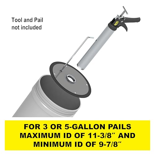 Albion Engineering 504-G07 Threaded Follow Plate for 5 Gallon Pail - Image 4