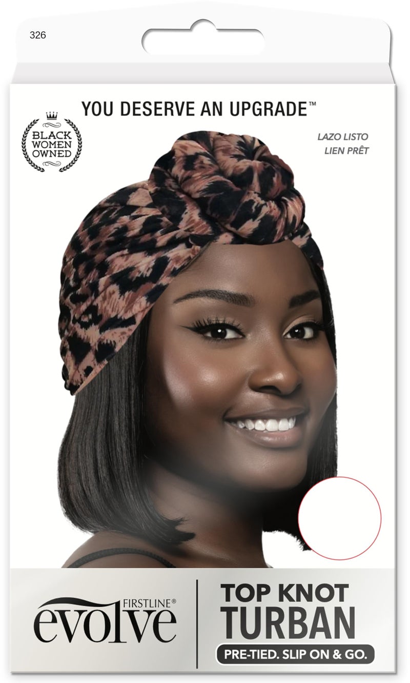 Evolve Royal Ties Top Knot Turban