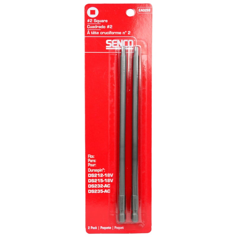 Senco EA0298 #2 Square Drive Bits 2PK - Duraspin Technology Integrated Auto-Feed Screw System - Image 4