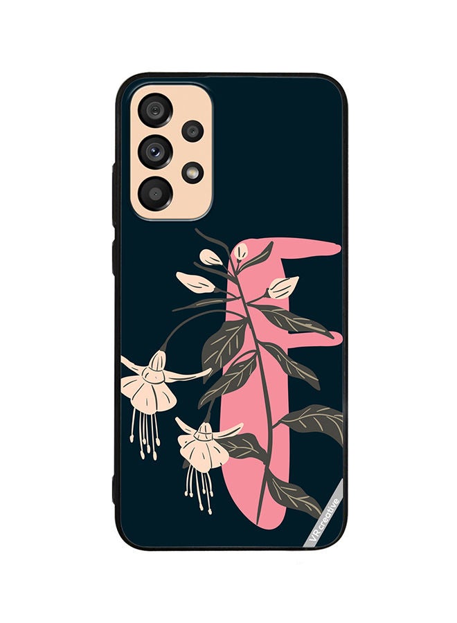 VR CREATIVE Protective Case Cover For Samsung Galaxy A72 Alphabet F Design Multicolour - Image 1