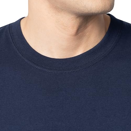 Fruit of the Loom Men's Eversoft Cotton Sleeveless T Shirts, Breathable & Moisture Wicking with Odor Control, Sizes S-4X, Muscle-2 Pack-Navy, Medium - Image 2