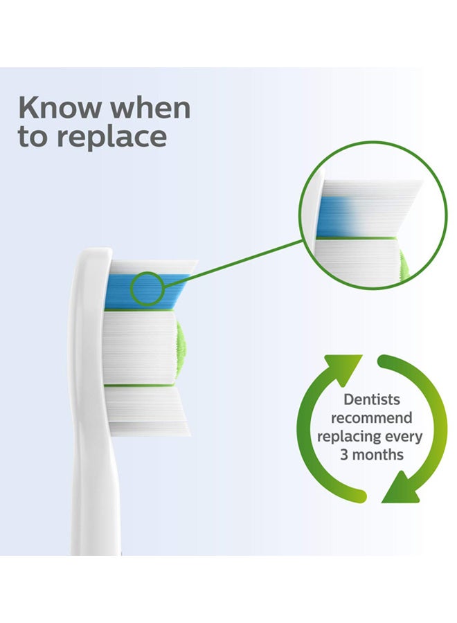 Philips 5-Piece Sonicare Diamond Clean Toothbrush Heads White/Green/Blue - Image 4