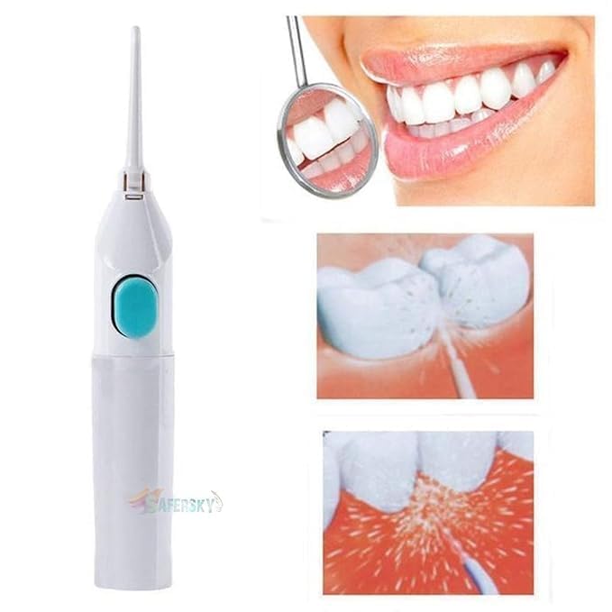 ITUSHA Portable Dental Water Flosser, Travel Water Jet Cordless Portable Air Technology Dental Oral Irrigator or Air Floss for Teeth Cleaning Power Dental Care - Image 5