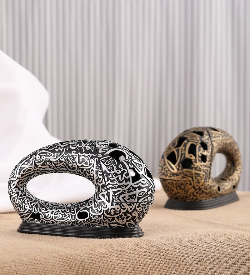 Radin Bakhoor Incense Burner (Mabkhara) Oud Burner Museum of The Future Silver - Image 3