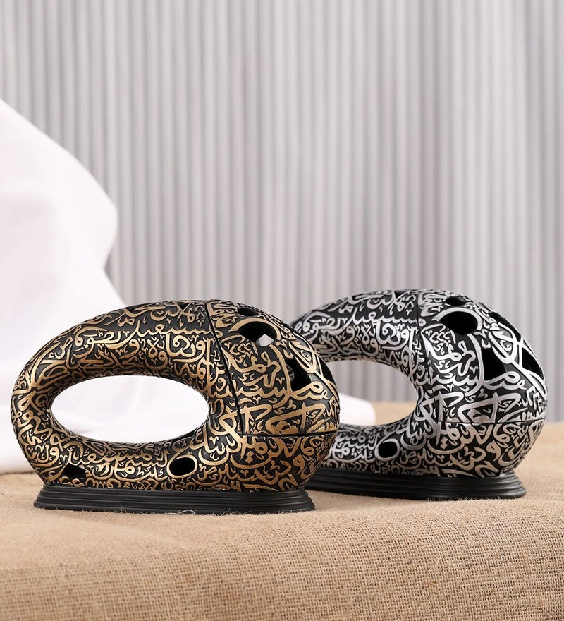 Radin Bakhoor Incense Burner (Mabkhara) Oud Burner Museum of The Future Silver - Image 4