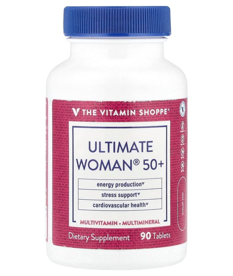 The Vitamin Shoppe Ultimate Woman® 50+ Multivitamin & Multimineral 90 Tablets