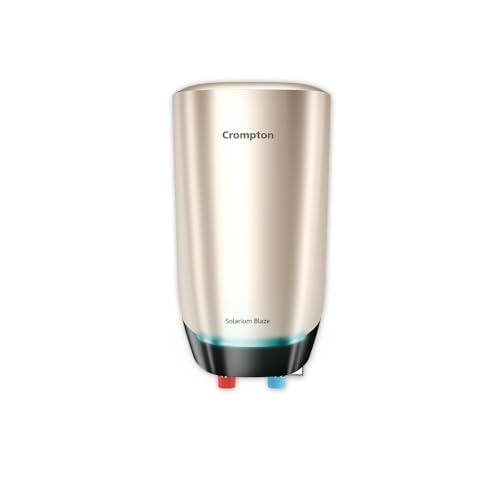 Crompton Solarium Blaze Instant 3 L Water Heater | Antiscale Technology Suitable for usage in areas with hard water upto 2000PPM | 3000 Watt heating element delivers hot water 33% Faster - Image 1